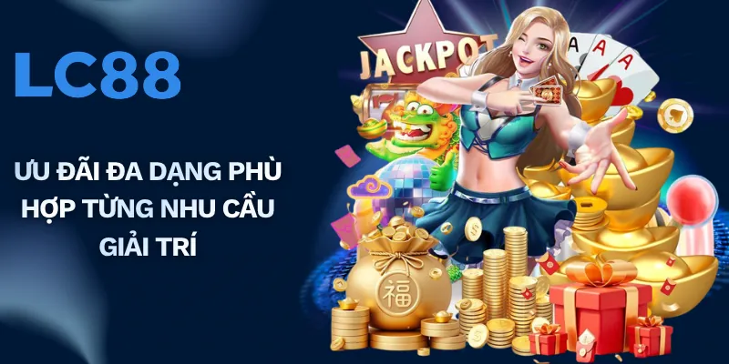 Ưu đãi đa dạng phù hợp từng nhu cầu giải trí