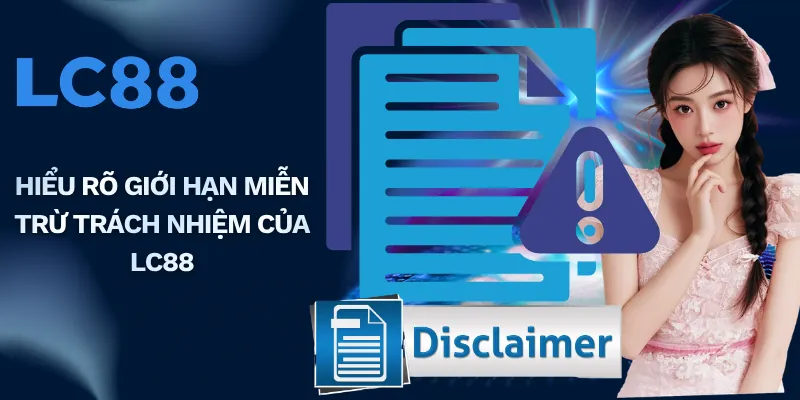 Hiểu rõ giới hạn miễn trừ trách nhiệm của LC88
